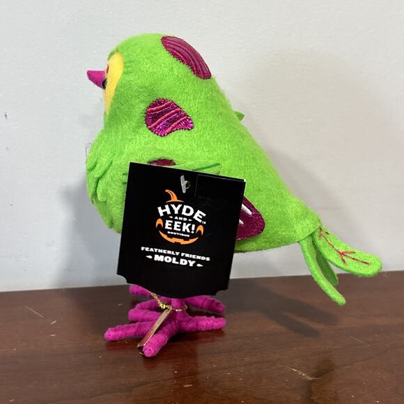 Hyde And Eek x Target Featherly Friends MOLDY Zombie Fabric Bird NEW 2025 - Picture 2 of 8